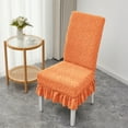 thumbnail image 2 of sruoe Chair Covers for Dining Room, Chair Seat Protector, Modern Washable Elastic Spandex Chair Slip Covers, Chair Protector Cover Seat for Kitchen Banquet Hotel Chair Cover, 2 of 5