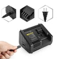 thumbnail image 1 of BDCAC202B De De Ión De 20 Negro Y , Cable De LBXR20 LBXR2020 LB2X4020 PCC685L PCC680L CUTICAT Cargador de litio BDCAC202B 20V, 1 of 8
