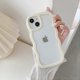 thumbnail image 1 of Compatible with iPhone 11 Case, Cute Curly Wave Frame Clear Case , Transparent Soft Silicone Bumper Shockproof Protective Phone Cover - Yellow, 1 of 5