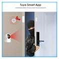 thumbnail image 4 of ZigBee Capteur de Porte et Fenêtre, Détecteur Application Tuya Protection de Sécurité Domestique Système d'Alarme pour Assistant Alexa, Performance Constante, 4 of 7