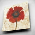 thumbnail image 4 of Epic Art 'Red Poppy Portrait I' by Tim O'Toole, Acrylic Glass Wall Art, 12"x12", 4 of 7