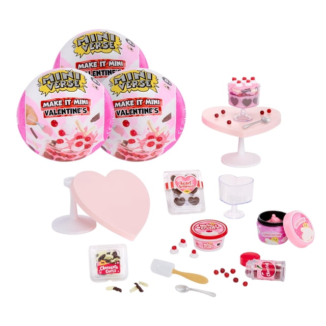 Miniobjetos de colección Miniverse Make It Mini San Valentín de MGA