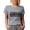 Heather Grey, variant on Promoted to Auntie Est. 2024, Baby Shower Party, New Aunt, Tan T-Shirt, Medium