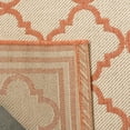 thumbnail image 4 of Safavieh Linden Danny Geometric Indoor/Outdoor Area Rug, Cream/Rust, 4' x 6', 4 of 8