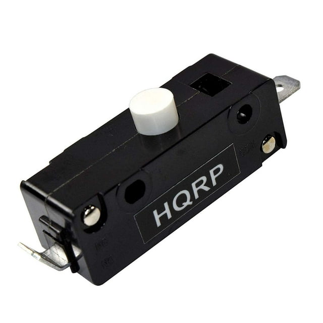 HQRP Push Button On-Off Switch works with Tecumseh Starter Switch 155000E-HM80, 155000F-HM80, 155000G-HM80, 155000H-HM80, 155000J-HM80, 155001E-HM80 + Coaster