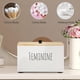 thumbnail image 4 of PortapañOs para BañO, Caja de Madera Femenina, Organizador de Productos para Mujer, DecoracióN RúStica, 4 of 7