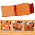 thumbnail image 4 of GOOHOCHY Cartera pequeña Cartera de cuero Patrón Hombres Cartera plegable Hombres Monedero vintage Accesorio de cartera, 4 of 7