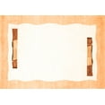 thumbnail image 1 of Ahgly Company Indoor Rectangle Solid Orange Modern Area Rugs, 6' x 9', 1 of 1