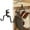 B, variant on Mount Bag Holder Hook Clamp On Backpack Hanger Portable Desk Mount Headphones Holder Reduce Desk Clutter For Table Desk Under Counter Picture Hooks Cubicle Hooks Shelves for Towels in Closet Drywall