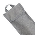 thumbnail image 4 of Bolsa de estacas para tienda de campaña al aire libre, bolso de mano, funda ligera, bolsa con clavijas para tienda, bolso de mano para líneas de ropa, Gris 30cm, 4 of 8