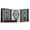 Blue, variant on Showman 32" x 34" Southwest Diamond Wool Top Memory Felt Bottom Saddle Pad