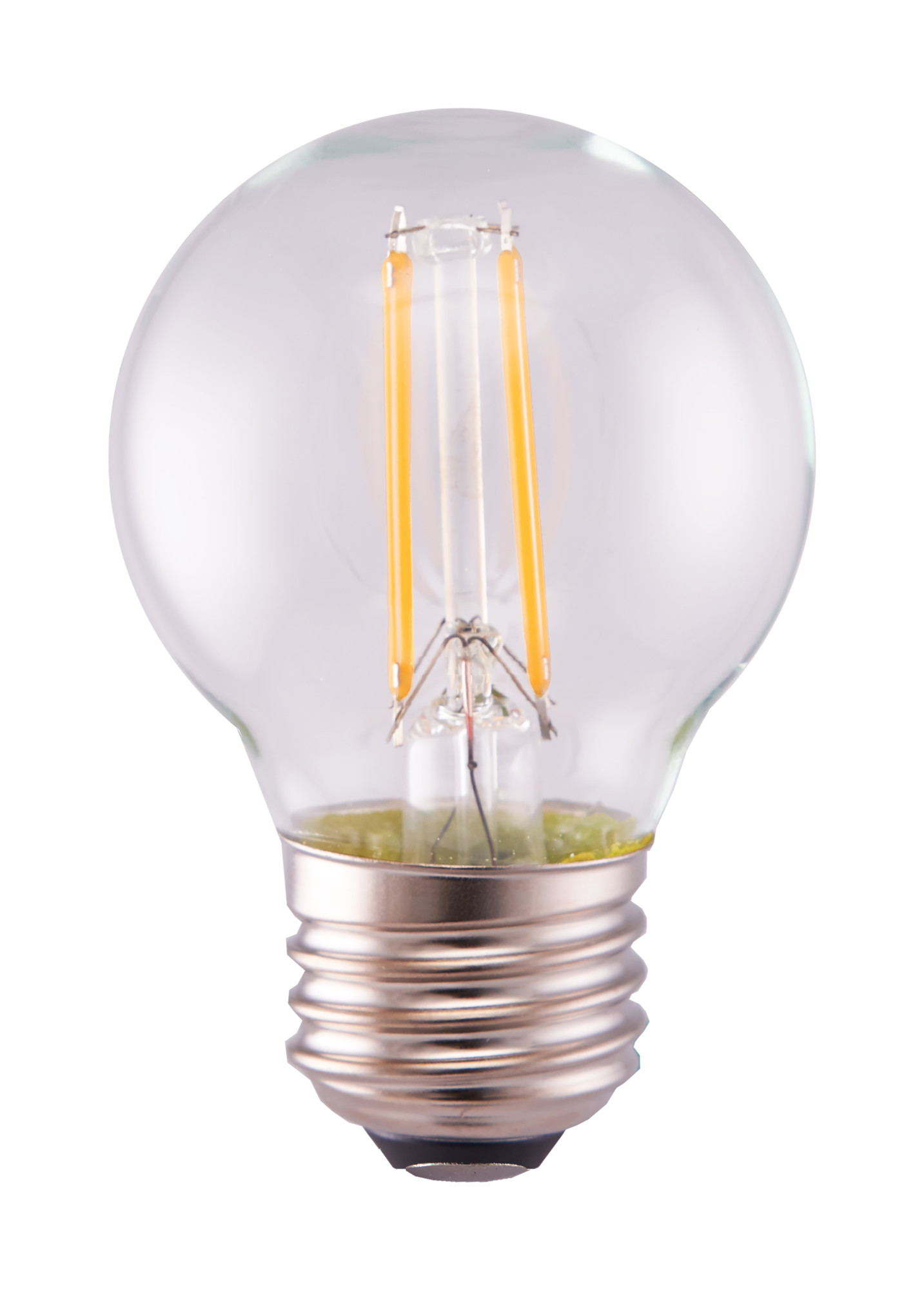 Satco Lighting S12102 Single 5.5 Watt Vintage Edison Dimmable G16 Medium (E26) Led Bulb