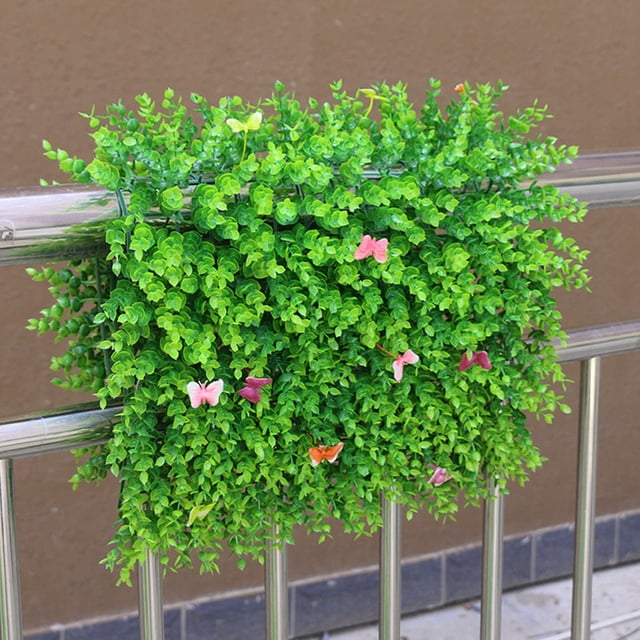 Nestingho Pasto Sintético Verde Para De Jardín Y Pared Con Apariencia