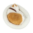 thumbnail image 2 of Simulation Animal Model Ornaments, Creative Birthday Realistic Breathing Cat Plush Toy Soft Stuffed Electronic Pet Home Decor, 2 of 11