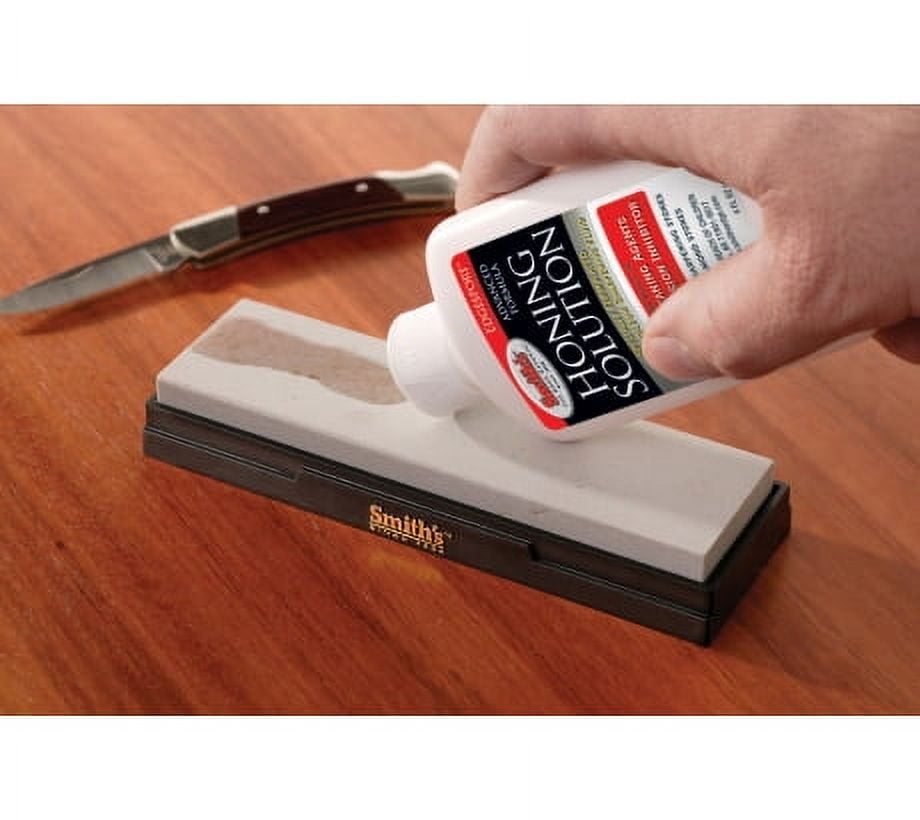 Smiths Sharpening Stone Honing Solution 4 oz., HON1 for Arkansas or Diamond  Stone
