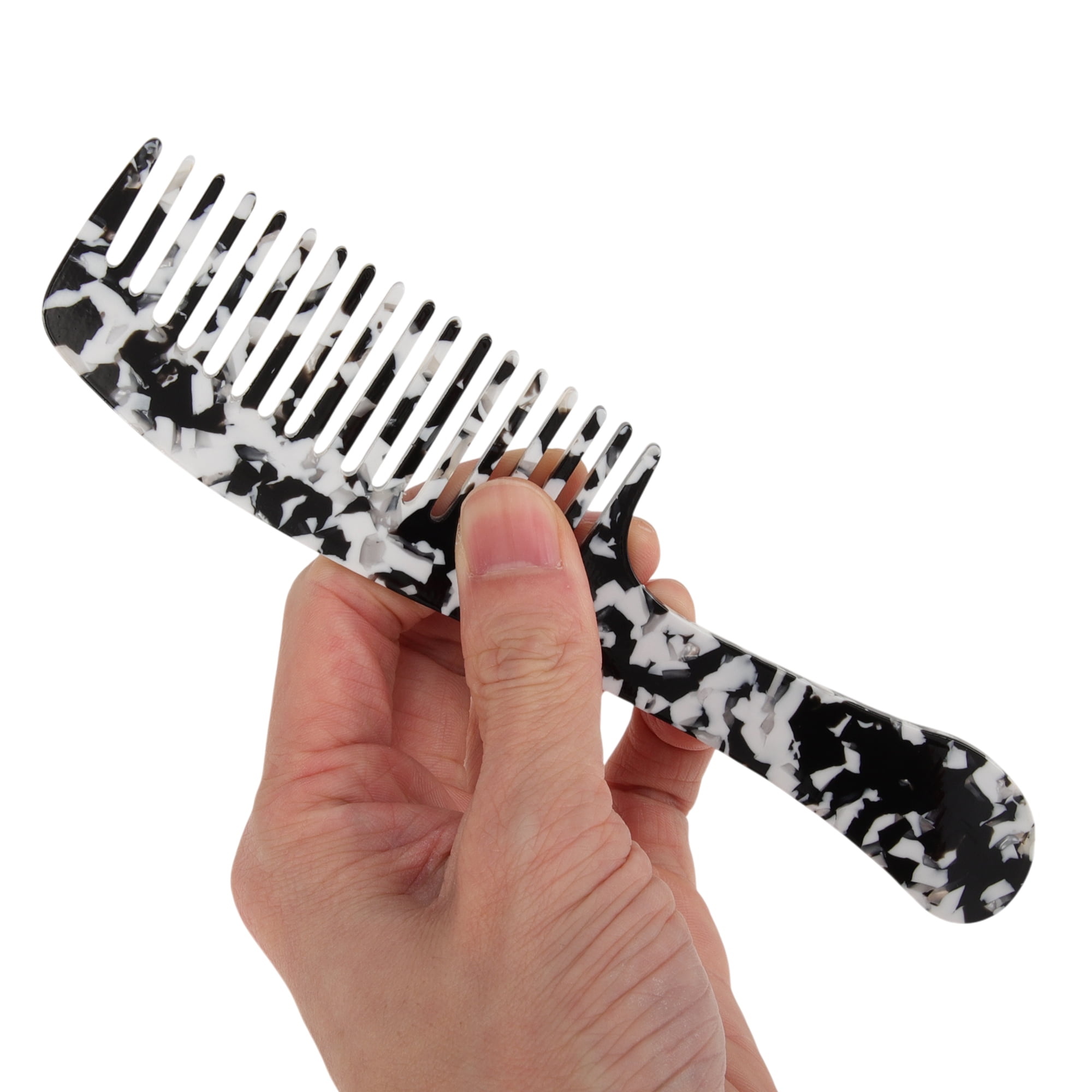 Unique Bargains 1 Piece Durable Retro Long Handle Hair Comb for All Hair Types