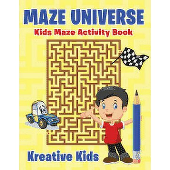 Maze Universe: Kids Maze Activity Book, (Paperback)