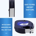 thumbnail image 4 of 10-pack Label Printer Refills for Dymo Letratag Refills 12mm x 4M White Plastic Label Tape for Letra Tag Great Gift, 4 of 5