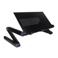 thumbnail image 4 of ORDDIART Back to School Foldable Desk Black Metal 1Pack with Heat Dissipation for Home, 4 of 8