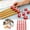 Red, variant on 30 Pcs Pencil Toppers Numbered 1-30, Reusable Pencil Labels for Classroom Organization, Pencil Tracking Markers for Teachers, Slide-On Design for Standard Pencils