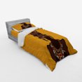 thumbnail image 3 of Ambesonne African Bedding Set 4 Pcs, Long Neck Folk, Queen, Multicolor, 3 of 3
