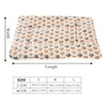 ZAROYEAX and for Dogs Pet Print Mat Soft Cats Pet Cute Blankets Sleep