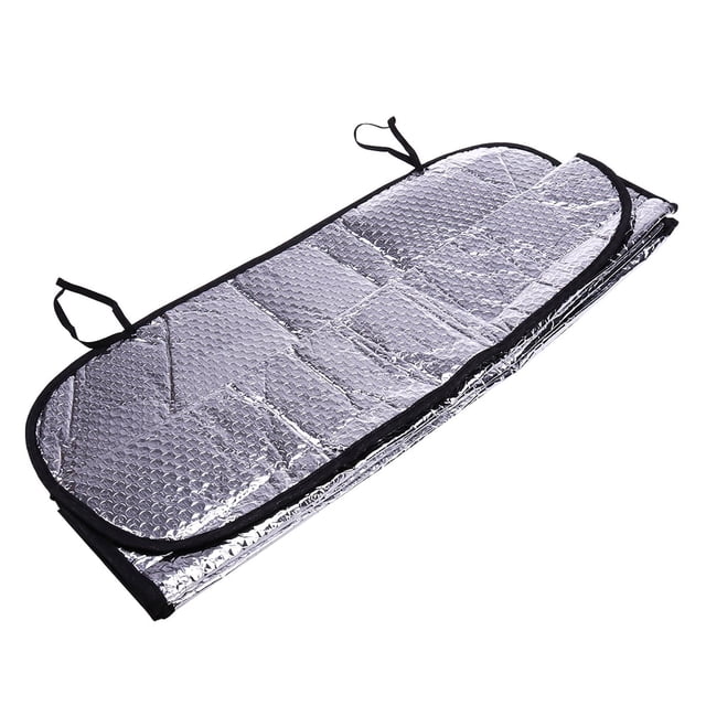 Parasol para coche,cubierta para parabrisas delantero,parasol recubierto con tela de cortina de aislamiento térmico engrosada para uso en sedán