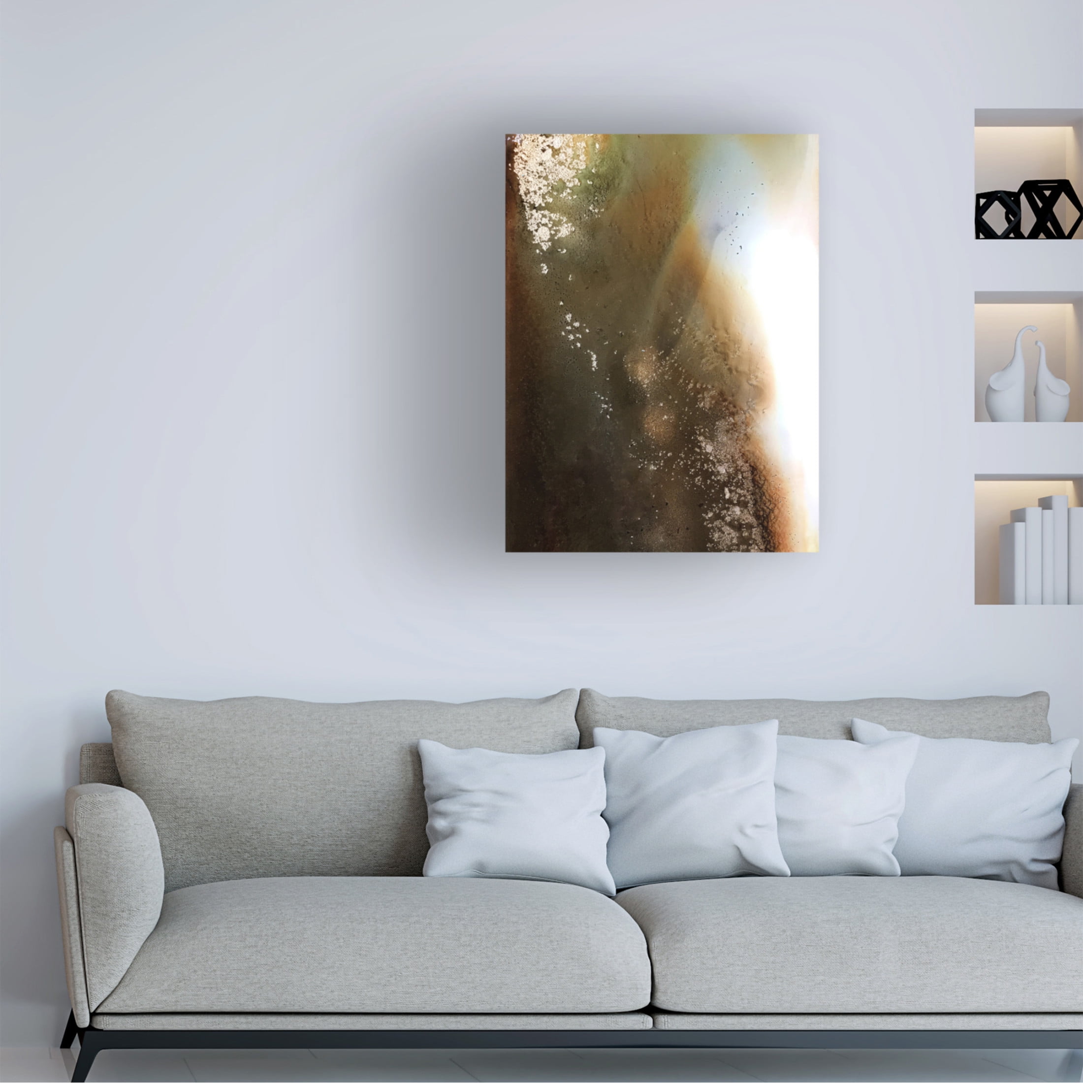 Trademark Fine Art Alyson Storms Agate Canvas Wall Art
