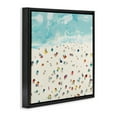 thumbnail image 3 of Stupell Industries Abstract People on Beach Nature Painting Black Floater Framed Canvas Art Print Wall Art, 18 x 18, 3 of 9