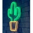 thumbnail image 4 of LED neon Light Sign,Green Cactus,Wall Art,Decorative Neon Sign, wall hanging for home USB powered, 4 of 5