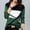 Green, variant on Tmtolofot Women's 3/4 Length Sleeve Tops 2024 Trendy Dressy Casual Summer Tops Blouses Cute Graphic Basic Tees Comfy Tunic Crew Neck Print Shirts 1#Green 5X-Large