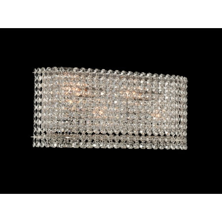 Bathroom Vanity 4 Light Bulb Fixture With Chrome Finish Candelabra Bulb 19 240 Watts Walmart Com Walmart Com