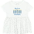 thumbnail image 3 of Inktastic 1st Hanukkah Candles Girls Baby Dress, 3 of 5