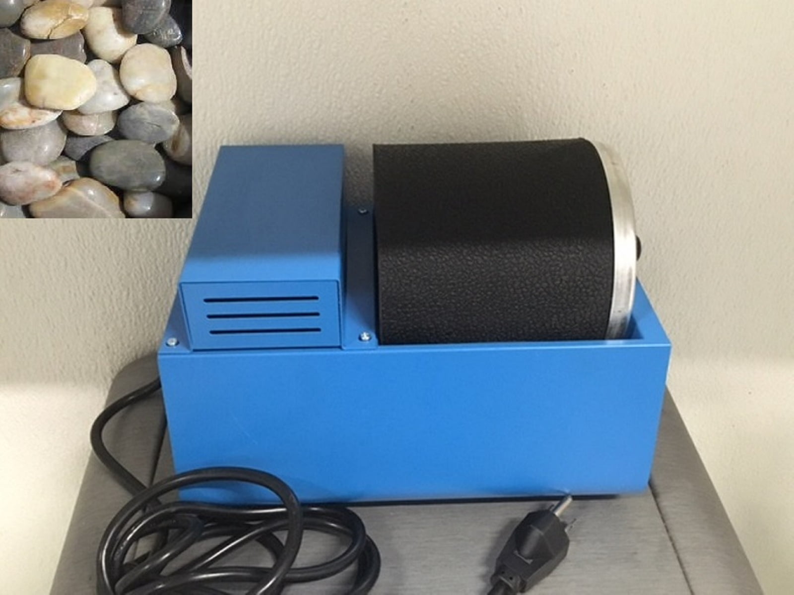 Rock N Roll Quality 3 Lb Rotary Rock Tumbler Smooth Polisher Jewelry