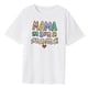 thumbnail image 1 of Camiseta de mamá, Tops de manga corta, ropa de calle, camisa del día de la madre, Camiseta básica para senderismo, vacaciones, caminar por la calle, L, 1 of 7