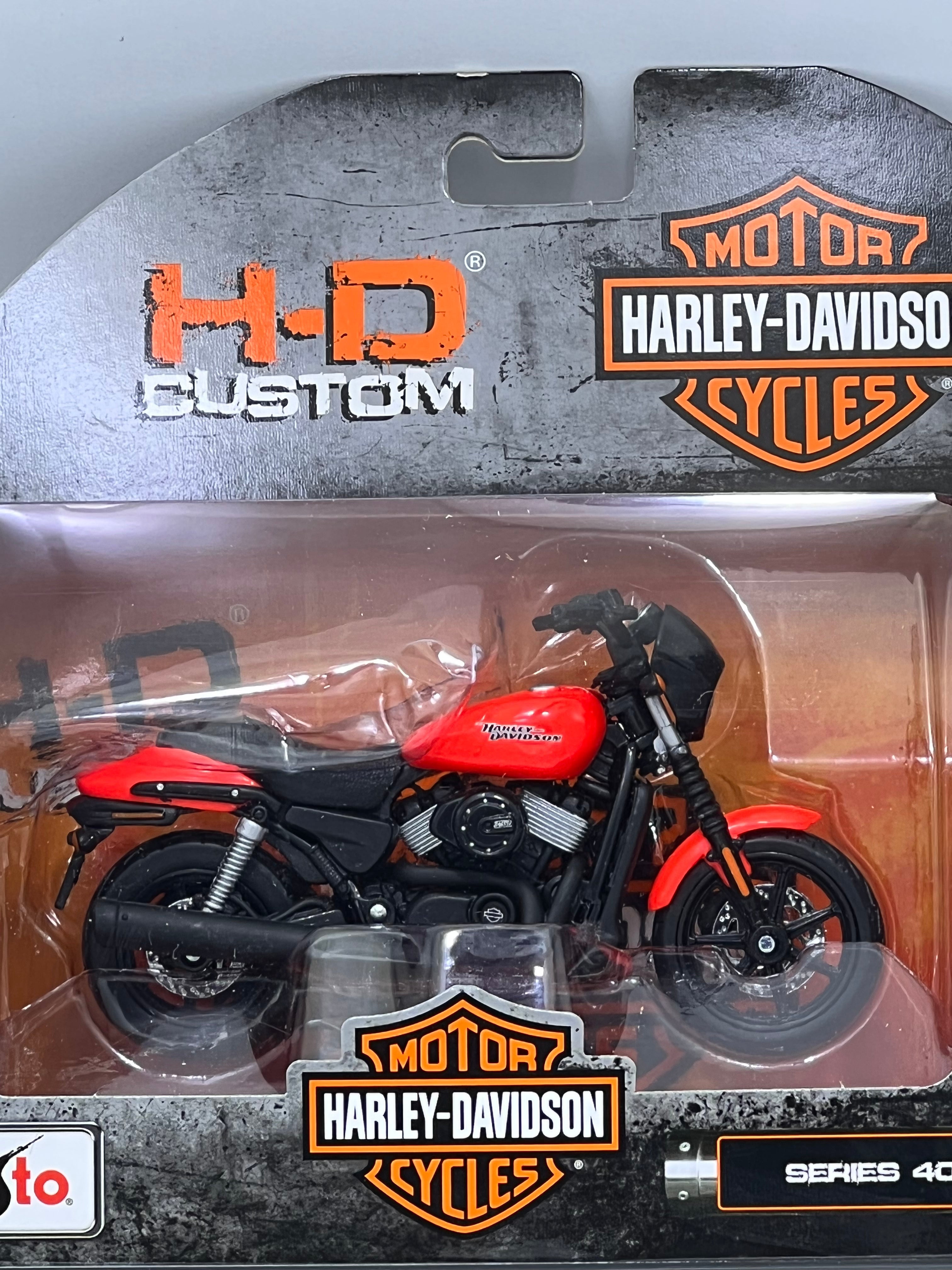 Harley-Davidson Motorcycles 6 piece Set Series 39 1/18 Diecast