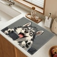thumbnail image 2 of Napperon pour Chien, Tapis d'Alimentation pour Animal Résistant à la Chaleur et Antidérapant, Napperon Mignon à Motifs pour Protéger la Table à Manger, Usage Intérieur et Extérieur, 2 of 6