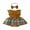 Coffee, variant on Bagilaanoe Newborn Baby Girl Summer Rompers Dress Plaid Print Fly Sleeve Bodysuits + Headband 3M 6M 9M 12M 18M Infant Patchwork A-line Dresses