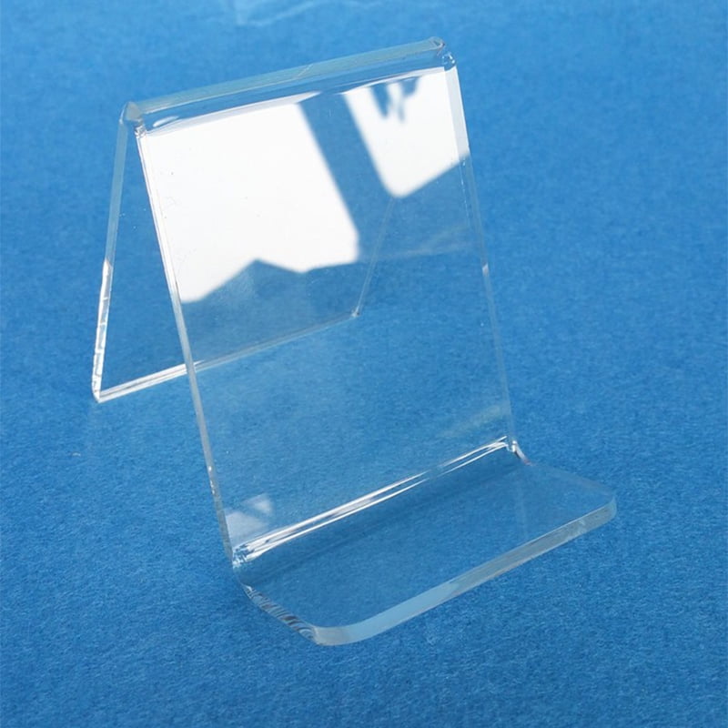 SagaSave Acrylic Display Holder Shoe Display Rack Clear Acrylic Book