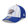 thumbnail image 3 of Men's New Era  White/Blue Oklahoma City Thunder 2025 NBA Tip Off M-Crown A-Frame 9FORTY Adjustable Hat, 3 of 5