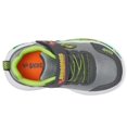 thumbnail image 3 of Zapatillas Skechers para Niños Pequeños Play Scene Gris Carbón y Lima Talla 9, 3 of 8