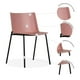 thumbnail image 4 of Set 4 Sillas Colombo Plastico y Base Metal para Hogar, Jardin, Oficina Mundo In Noto, 4 of 9