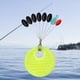 thumbnail image 4 of Frijoles Espaciales De Tapón Goma Space Beans Pesca Flotador Stops Space Beans (Negro 6+2 verde oliva grande) Likrtyny  Para Estrenar, 4 of 9