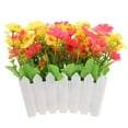 thumbnail image 4 of Raindrops Artificial Fall Flowers Potted for Home Decor, 4 of 6