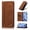 Brown, variant on Phone Case for Doogee Note 58 / Note 58 Pro, Flip Wallet PU Leather Case with Card Slots Kickstand Shockproof Magnetic Cover, Dark Blue