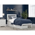 thumbnail image 3 of Oxford Twin Extra Long Bed with USB Turbo Charger and 2 Extra Long Drawers in White, 3 of 6