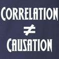 thumbnail image 3 of CafePress - Correlation Causation Long Sleeve Dark T Shirt - Long Sleeve Dark T-Shirt, 3 of 4