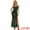 Green, variant on DARING DIVA Women's V Neck Spaghetti Straps Maxi Dresses S Rose Gold
