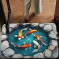 thumbnail image 4 of zhangmingg 3D Optical Door Mat Modern - Entrance Rug for Home Terrace Porch Visually Striking Dynamic Depth Carpet Interior, 4 of 7