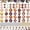 Brown, variant on 163 count Pen Beads for Beadable Pens: Bubblegum Beads for Pen Making Bulk with Spacer Bead Rhinestone Bead (Black)
